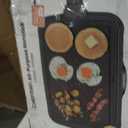Chefman Electric Griddle with Removable Temperature Control, Immersible Flat Top Grill, Burger, Eggs, Pancake Griddle, Nonstick Easy Clean Cooking Surface, Slide Out Drip Tray, 10 x 16 Inch