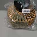 LED Rattan Deckenlampe aus Rattan/Metall Boho Pendelleuchte