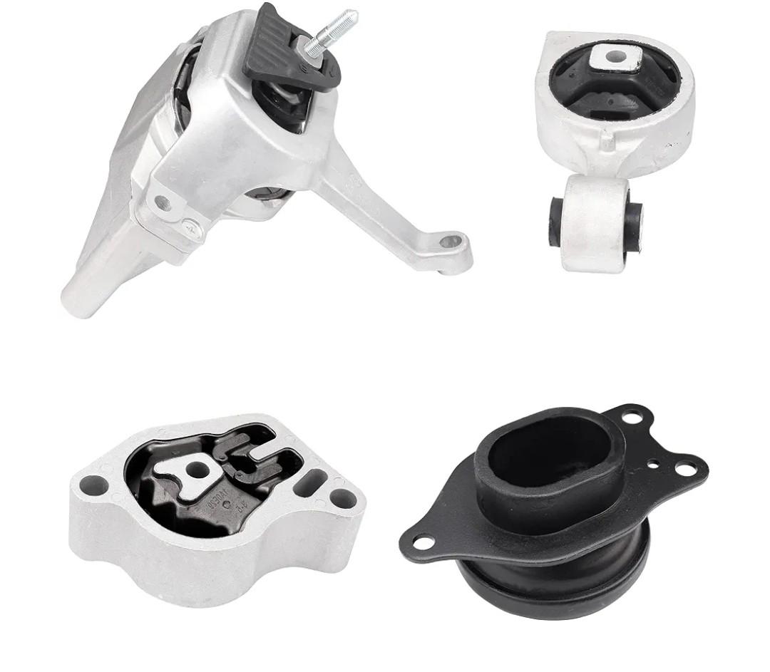 Loongrie Engine Motor Mount Compatible with 2007-2017 Altima 2.5L Auto Transmission, Replace OE A4339 A4340 A4350 A4353 4-Piece Set