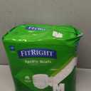 FitRight Adult Diapers, Extra+ Heavy Absorbency, M (Waist Size 32in-44in), 20 Count, OptiFit Incontinence Briefs for Men and Women, Disposable, Moisture-Wicking, Leak Protection,