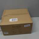 SAIWEYA 23" Farmhouse Table Lamps Set of 2, 3 Way Dimmable Lamps with 2 LED Bulbs and Rocker Switch, Vintage Nightstand Lamp for Bedroom Living Room Office End Table Entryway, White