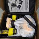 KeenPower Tire Inflator Portable Air Compressor - Super Fast - 21V Rechargeable Battery Powered Handheld 160PSI Tire Inflator, Dual Power Supply Modes, Portable Air Pump for Car Motorcycle E-Bike