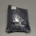 ChrisDowa Blackout Curtains 48 inches Long for Bedroom - 2 Panels Set Grommet Thermal Insulated Room Darkening Curtains for Living Room (Dark Grey, 42 x 48 Inch)