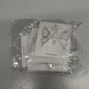 Yzurbu 6pcs 3D Metal Moving Butterfly Hair Clips, Cute Barrettes and Clamps, 90s Nostalgic Hair Accessories for Women and Girls (Silver)