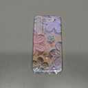 LeLeYun Case for Samsung Galaxy S22, Retro Oil Painting Printed Flower Cute Pattern with Glitter Gem Phone Cover Durable TPU Shockproof Protective Case for Girls Women - Colorful Flower