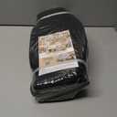 OIAHOMY Small Storage Baskets for Organizing,Closet Cube Shelf Storage, 9.89.87.1, Woven Cotton Rope Gift Baskets for Nursery,Cute Dog Toy bins, Round 3 Packs, Black