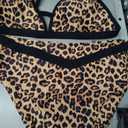 SUUKSESS Women Triangle High Cut Bikini Sets Sexy High Waisted 2 Piece Swimsuit (XL)