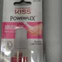 KISS Powerflex, Nail Glue for Press On Nails, Nail Bond, Includes 5g Brush-on Glue (0.7 Oz, Pack of 1, Clear)