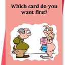 Missonemi Funny Valentines Day Birthday Card Gifts for Husband, Sweet Birthday Greetings Gifts for Someone Special Born on Valentines Day, Happy Vday Cards for Him (MS460)