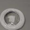 Cat6a Ethernet Cable Slim 100ft Outdoor & Indoor, 28AWG Pure Copper Cat6 Internet Cable for Waterproof & Direct Burial, Flexible Cat6 Ethernet Cable 10G 550MHZ, Cat 6 Network cable for Indoor White