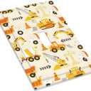 Decorative Light Switch Cover Plate Construction Vehicle Yellow Trucks Diggers 1 Gang Single Toggle Wall Plates for Electrical Outlet Covers Switch Plate Covers Faceplate for Home Decor