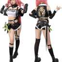 DAZCOS Nicole Demara Cosplay Costume for Women Anime Game Full Set Outfit for Halloween (Small)