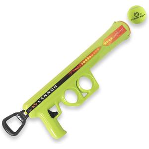 Hyper Pet K9 Kannon Dog Ball Thrower Launcher for Dogs, All Breeds Up To 60 Pounds, With One Hyper Pet 2.5 Inch Tennis Ball, For All Breeds (Full Size)