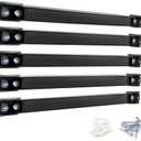 DGSL Magnetic Tool Holder Strip 5 Pack, 12 In Heavy Duty Tool Organizer Magnetic Strip, Tool Magnet Bar For Garage Tool Organization