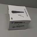 Fly Fans for Tables, Fly Repellent Fan Indoor Outdoor with Holographic Blades Keep Flies Away, Bug Repellent Outdoor for Picnic, Party, Restaurant, Kitchen, and BBQ, 4 Pack, Silver