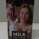 Dynooper 2 in 1 - Electric Whisk Milk Frother, Electric Whisk Foam Maker for Coffee, Lattes, Cappuccino, Matcha, Hot Chocolate & Creamer - Black