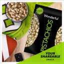 Wonderful Pistachios In Shell, Roasted & Salted Nuts, 48 Ounce Resealable Bag, Protein Snacks, Bulk Snacks, Healthy Snacks for Adults (EXP 04/28/26)