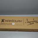 KAKICLAY New Upgrade Pull Up Bar for Doorway with Ergonomic Grip - Up to 440 Lbs Capacity, No Screwing or Slipping - USA Original Patent, Designed, Shipped 