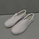 Emma Shoes Low-Top Slip Ons Women's Fashion Sneakers Casual Canvas Sneakers for Women Comfortable Flats Breathable Padded Insole Slip on Sneakers Women Low Slip on Shoes, Size: 6