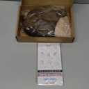 Zeyune Funny Monk Wig for Men Bald Funny Wig Brown for Adult Cosplay Costume Short Character Party Outfit Accessories