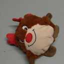 Senneny Christmas Dog Toys, Interactive Dog Toys Reindeer, Random Path Electric Automatic Moving and Rolling Dogs Toy, Motion-Activated Dog Ball with Plush Cover USB Rechargeable