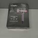 CONFU Ionic Blow Dryer 1600W, Portable Lightweight Fast Drying Negative Ion Hairdryer Blowdryer, 3 Heat Settings & Infinity Speed, with Diffuser and Concentrator Nozzle for Home & Travel