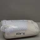 EASELAND Firm Pillows Shredded Memory Foam with Adjustable Fill - Standard Size Set of 2, Removable Cooling Cover for Hot Sleepers, Cool Bed Pillow for Side Back Stomach Sleepers