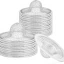 Kingrol 50 Pack Stainless Steel Sink Strainer, 2-3/4 Inch Slop Basket Filter Trap for Kitchen, Bathroom, Balcony, Floor Drain (2-3/4 Inch)