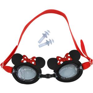 RARITYUS Cute Cartoon Pattern Swim Goggles Waterproof Anti Fog Swimming Goggles for Youth Kids Child (White, S)