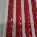 10 Inch Burgundy Red Spiral Taper Candles, 4 Pack Unscented Dripless Long Burning Time Glossy Candlesticks for Dinner Party, Wedding Shower and Home Decoration (Burgundy)