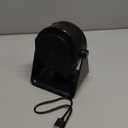 Wireless Induction Speaker, Phone Stand with Bluetooth Speaker Amplifier, Stereo Sound, RGB Ambient Light, 360° Adjustable Phone Holder Compatible with iPhone/iPad/Android/Samsung Galaxy-Black