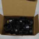 Qunclay 12 Pack Double Aquarium Heater Suction Cups with 1.2 Inch Clip Black Heavy Duty Standard Heating Rod Holders Clamps for Aquarium Heater Fish Tanks