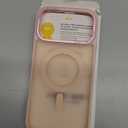 Newfuture Magnetic for iPhone 17 Pro Max Case [Compatible with Magsafe] [Military Grade Drop Protection] Translucent Matte Anti-Scratch Shockproof Protective Phone Cover 6.9 Inch, Pink Sand