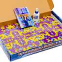 HK-416 Wooden 3D Gun Puzzle Kit  DIY Colorful Rubber Band Gun Model with 202 Details, Creative Wooden Model Building & Assembly Kit for Adults & Hobbyists