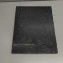 Kota Japan Premium Non-Stick Natural Black Granite Stone Pastry Cutting Board Slab 12" X 16" with No-Slip Rubber Feet for Stability and to Protect your Countertops | Easy to Clean | Stays Cool