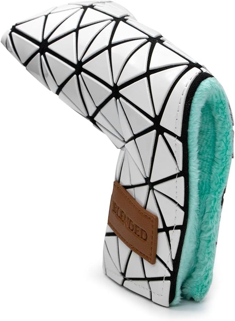 Golf Putter Covers,Blade Putter Cover Mallet Putter Haedcovers Leather Golf Club Covers Putter Headcover with Magnetic for Scotty Cameron Taylormade Titleist Odyssey