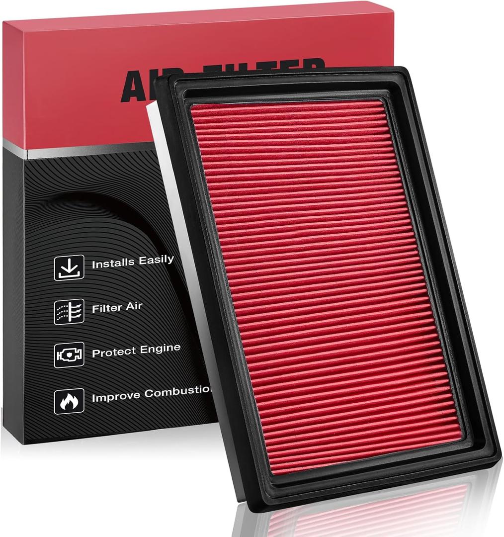 BDFHYK CA6900 Engine Air Filter Compatible with Nissan Rogue Sentra 300ZX Juke Tiida, Compatible with Infinit FX35 FX37 FX50 M56 Q50 Q60 Q70 Q70L QX70, Replace# 16546-17B00