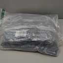 OLANLY Thick Bathroom Runner Rugs 44x24, Extra Absorbent Chenille Striped Bath Rugs, Rubber Backing, Machine Wash Dry, Long Bath Mats for Bathroom, Tub and Shower, Home Decor Accessories, Airy Blue