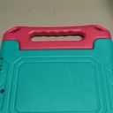 YIHE Kids Case for iPad 10.2 Inch 9th/8th/7th Generation 2021/2020/2019, iPad Pro 10.5 & iPad Air 3, Shockproof Handle Stand Kids Case with Screen Protector for iPad 10.2/10.5 Inch, Cyan&Pink