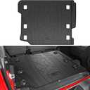 JOYTUTUS Cargo Mat fits 2018-2025 Wrangler JL 4X4 with OEM Subwoofer, All-Weather Guard Trunk Mat Cargo Liners Heavy Duty Waterproof Odorless Durable for Wrangler JL 2018-2025 4 Door - NOT FIT 4XE