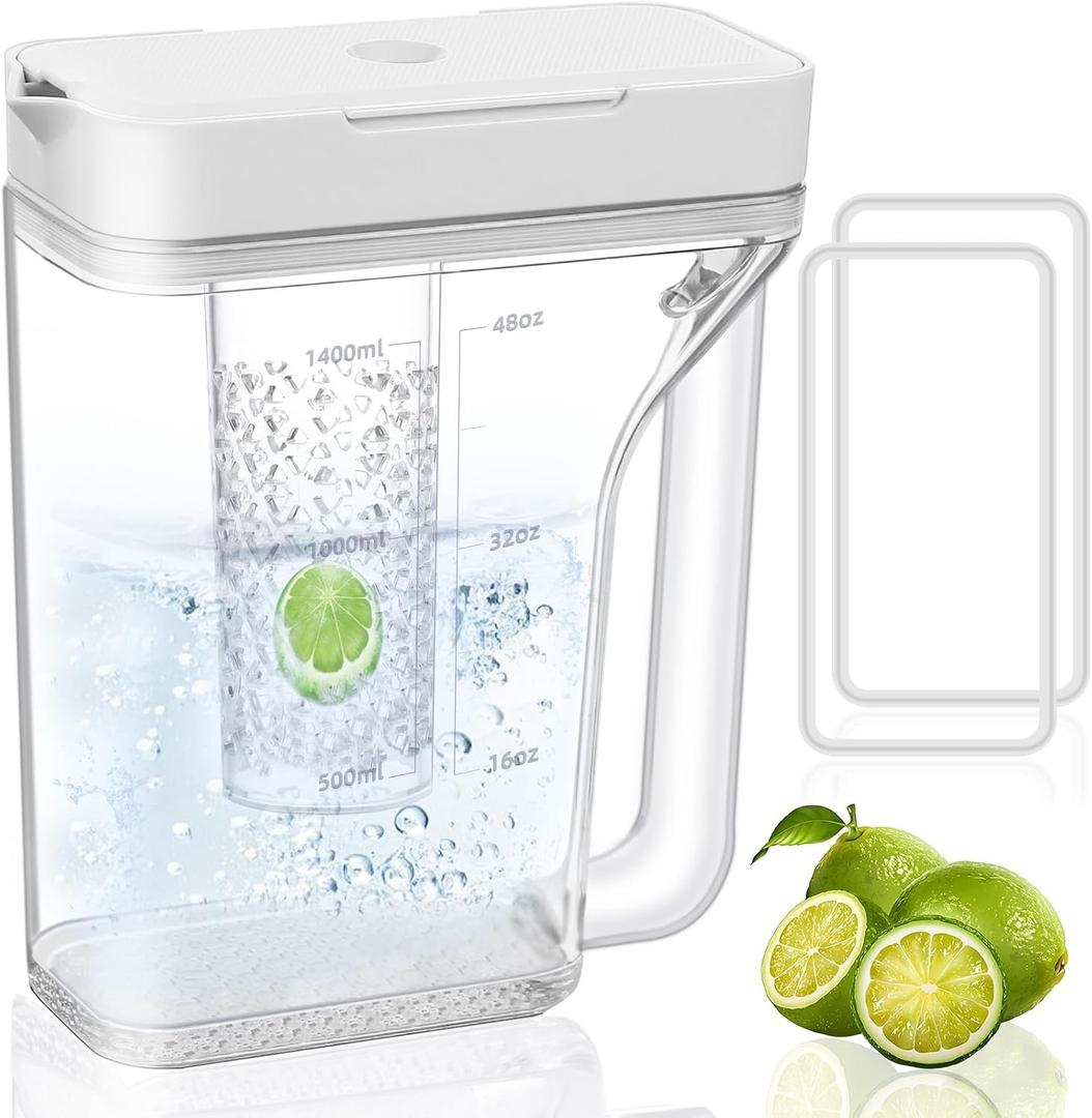 DA97-17395A RF23M8070SR for Samsung Water Pitcher for Fridge Door Replacement for Samsung Fridge Water Pitcher No Leak, Compatible with Samsung Water Reservoir RF23M8090SR, RF23M8590SG