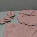 4Pcs Pink Office Chair Cover, Universal Armchair Gaming Computer Chair Cover, Office Chairs Covers Stretchable Desk Rotating Seat Armrest Slipcovers Pads Office Cushion Backrest Covers (Pink)