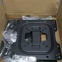 monTEK Full Motion TV Wall Mount for 2365 Inch Flat & Curved TVs and Monitors, Swivel & Tilt Articulating Bracket, Max VESA 400x400mm, Holds up to 77 lbs, Perfect Center Design