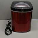 FRIGIDAIRE RIC117-SSRED Stainless Steel Ice Maker Medium Red S/S
