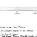 Estink Aquarium Feeding Tube, Acrylic Transparent Fish Feeder for Crystal Shrimp, Tropical Fish (Tube Length 40 cm)