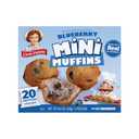 Little Debbie Blueberry Mini Muffins, 5 Pouches, 8.44 OZ Box (EXP 07/20/26)