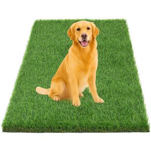 Artificial Grass, Reusable Dog Training Mat Large Size - 3 X 5FT Fake Grass Turf with Drainage Holes for Outdoor Indoor, Porch, Patio, Balcony (Thickness：1.35inch)