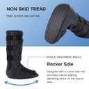 Tall Air Cam Fracture Boot Orthopedic Walking Boot Medical Inflatable Walker Boot for Broken Foot, Sprained Ankle and Post Surgery (Medium)