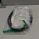 2 Pack Black Oval Picture Frames 8 by 10 Oval Photo Frames, 8x10 Wall Mounting Photo Frame for Home Decor, Photo Gallery