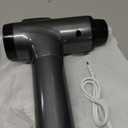 Muscle Massage for Athletes Handheld Electric Deep Tissue Back Massager, Percussion Massage Device for Pain Relief with 30 Speed Levels 9 Heads (Grey)